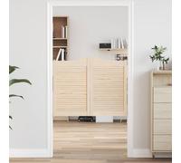 vidaXL Porte Swing 80 x 50 cm Legno Massello di Pino Naturale