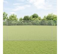 vidaXL Post per Recinzione 22 pz Canale a U 140 cm Acciaio Galvanizzato