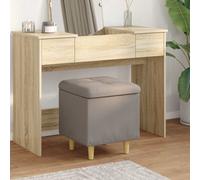 vidaXL Pouf con Storage Talpa 40 x 40 x 45 cm Tessuto