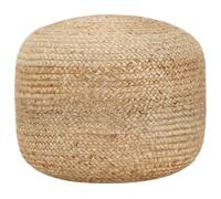vidaXL Pouf Lavorato a Mano 45x30 cm in Juta
