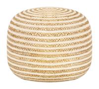 vidaXL Pouf Lavorato a Mano 45x30 cm in Juta