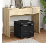 vidaXL Pouf Nero 41 x 41 x 40 cm