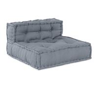 vidaXL Pouffe Modulare Grigio 70x70x54