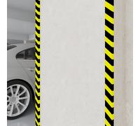 vidaXL Protezioni Angoli 2pz Giallo e Nero 6x2x101,5 cm in PU