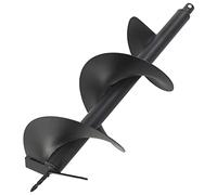 AX Punta Trapano Trivella Piantare Alberi Recinti 25x80cm Perforare Nero 145169