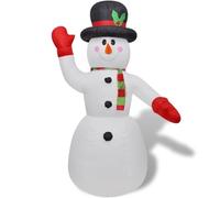 vidaXL Pupazzo di Neve Gonfiabile 240 cm