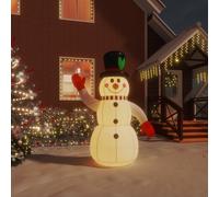 vidaXL Pupazzo di Neve Gonfiabile con LED 120 cm