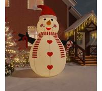vidaXL Pupazzo di Neve Gonfiabile con LED 460 cm