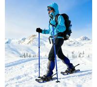vidaXL Racchette da neve 3 in 1 con bastoni da trekking 21 pollici