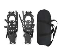 vidaXL Racchette da neve 3 in 1 con Bastoni da Trekking Argento, Giardino e Terrazza, Attrezzature da Neve Regolabili, Accessori per Freddo, Set da Trekking