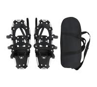 vidaXL Racchette da neve 3 in 1 con Bastoni da Trekking Argento, Giardino e Terrazza, Attrezzature da Neve Regolabili, Accessori per Freddo, Set da Trekking