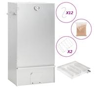 vidaXL Räucherofen mit Kaltrauchgenerator Verzinkter Stahl