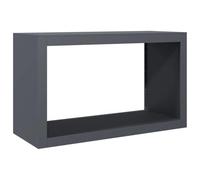 vidaXL Rastrelliera per Legna da Ardere Antracite 100x40x60 cm Acciaio, Porta Legna, portalegna da Esterno, portalegna da Interno, Porta ceppi