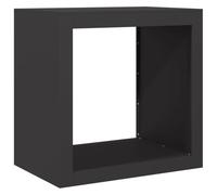 VIDAXL - Rastrelliera Per Legna Da Ardere Nera 60x40x60 Cm In Acciaio - SPEDIZIONE GRATUITA