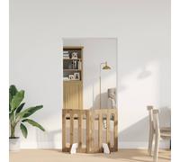 vidaXL Recinto pieghevole per animali 2 pz Rovere Artigianale