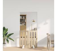 vidaXL Recinto pieghevole per animali 2 pz Rovere Sonoma