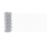 vidaXL Recinzione a Maglie 0,6 x 25 m in Acciaio Zincato | Barriera Esterna Elegante e Resistente ai Raggi UV con Design Geometrico. Soluzione di Recinzione per Giardini o Come Divisore per Terrazzo.