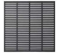 vidaXL Recinzione a Persiana in WPC 180x180 cm Grigia
