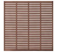 vidaXL Recinzione a Persiana in WPC 180x180 cm Marrone