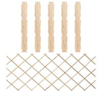 vidaXL Recinzione a Traliccio 5 pz in Massello Abete 180x80 cm