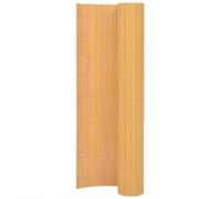 vidaXL Recinzione da Giardino a Doppio Lato 110x500 cm Gialla
