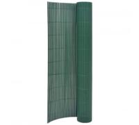 vidaXL Recinzione da Giardino a Doppio Lato 90x400 cm Verde