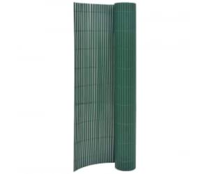 vidaXL Recinzione da Giardino a Doppio Lato 90x400 cm Verde