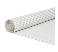 vidaXL Recinzione da Giardino Bifacciale Bianca 1,8x3 m in PVC, Pannello della Recinzione del Giardino, Recinzione in Giardino, Pannello del Giardino