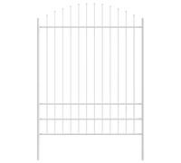 vidaXL Pannello di Recinzione in Metallo Regolabile in Altezza Resistente ai Raggi UV Design Minimalista Con Lunghezza Espandibile per Balconi e Giardini | Superficie Liscia Barriera Durevole Recinzio