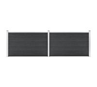 VIDAXL - Recinzione Da Giardino In Wpc 353x106 Cm Grigia