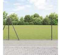 vidaXL Recinzione esagonale con base in cemento 100 x 1,2 m Grigio