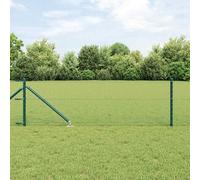 Recinzione esagonale con palo 100 x 0,6 m Verde Rete