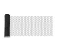 vidaXL Recinzione Esagonale Grigia 0.8X50 m Acciaio | Barriera da Giardino Esterno Montaggio Facile Costruzione Pesante Design Geometrico Recinzione di Confine Rivestita in Polvere Testurizzata Solu