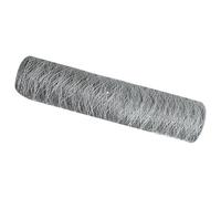 vidaXL Recinzione Esagonale Grigia 1,0 x 10 m in Acciaio zincato. È Resistente e ha Un Design Moderno. Perfetta per abbellire Il Giardino, delimitare i confini, garantire Privacy, Creare Barriere al