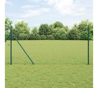 vidaXL Recinzione Esagonale Verde 1,2x10 m Acciaio