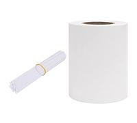 vidaXL Recinzione Frangivento da Giardino PVC 35x0,19 m Bianco