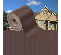 vidaXL Recinzione Frangivento da Giardino PVC 70x0,19 m Marrone