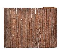 vidaXL Recinzione in Corteccia 1000x70 cm