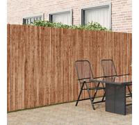 vidaXL Recinzione in corteccia Marrone 600 x 180 cm Corteccia