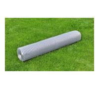 vidaXL Recinzione in Rete per Pollaio Acciaio Zincato 10x1 m Argento