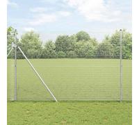 vidaXL Recinzione in rete saldata 1.6x10 m in acciaio zincato