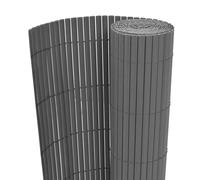 vidaXL Recinzione per Giardino 300 x 150 cm PVC Grigio