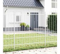 vidaXL Recinzione per Giardino 4 pcs Bianco 170 x 215 cm