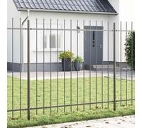 vidaXL Recinzione per Giardino WOERDEN 2 pz 3,4 x 1,5 m Grigio