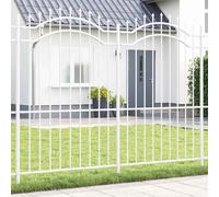 vidaXL Recinzione per Giardino Woerden Bianco 240 x 215 cm