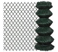vidaXL - Recinzione Recinto In Rete Metallica Galvanizzata 0,8 X 25 M Verde