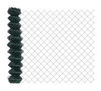vidaXL Recinzione Verde 1,4x10 m in Acciaio