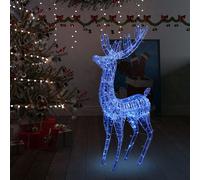 vidaXL Renna di Natale XXL in Acrilico 250 LED 180 cm Blu