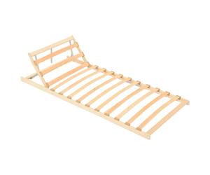vidaXL Rete a Doghe con 13 Doghe Testata Regolabile 80x200 cm