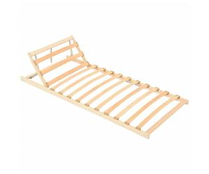 vidaXL Rete a Doghe con 13 Doghe Zona Testa Regolabile 70x200 cm